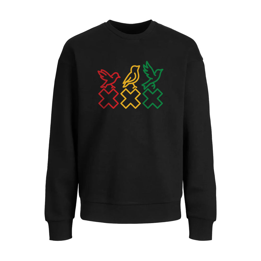 Sweater zwart - 3 Little birds