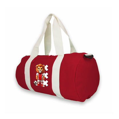 Rode weekend tas - Ajacied Leeuwtje