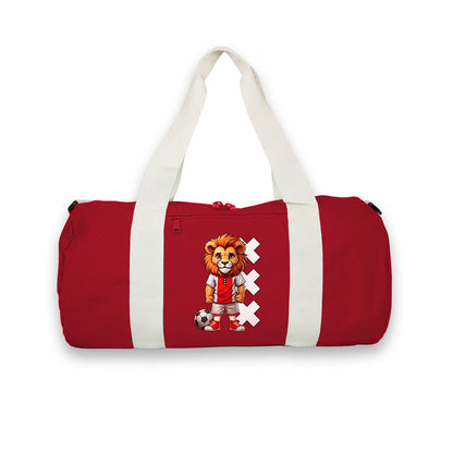 Rode weekend tas - Ajacied Leeuwtje