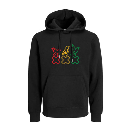 Hoodie zwart - 3 Little birds